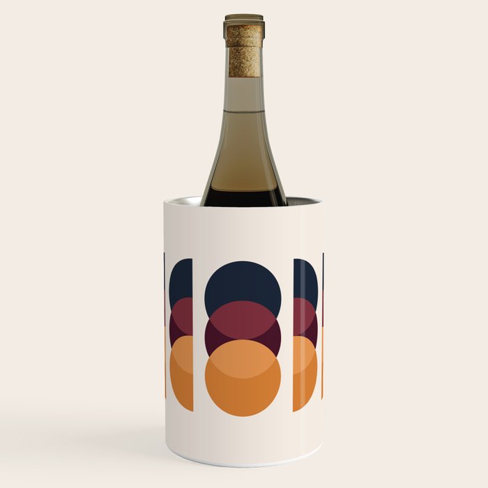 Minimalist Retro Shapes II Wine Chiller Gallery Image 1