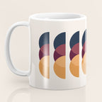Minimalist Retro Shapes II Coffee Mug Gallery Image 3