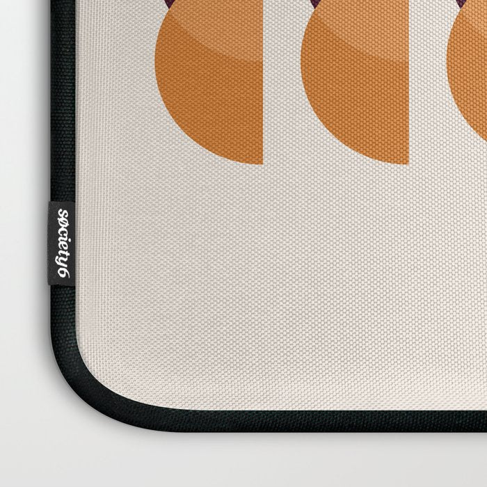 Minimalist Retro Shapes II Laptop Sleeve Gallery Image 3