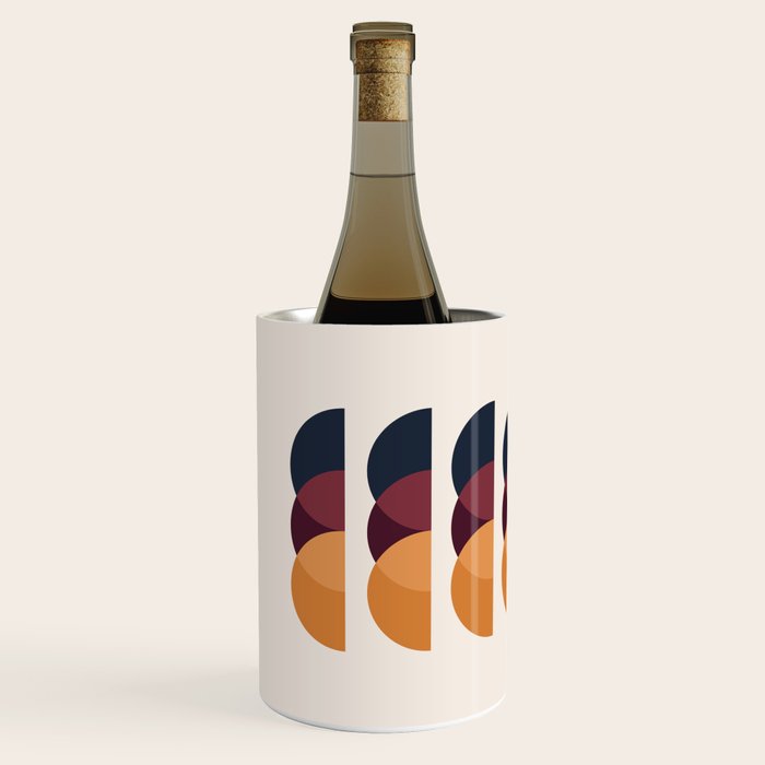 Minimalist Retro Shapes II Wine Chiller Gallery Image 2