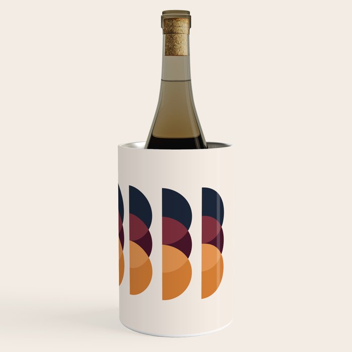 Minimalist Retro Shapes II Wine Chiller Gallery Image 3