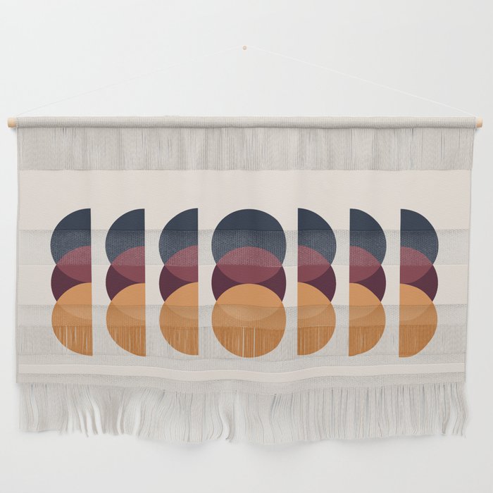 Minimalist Retro Shapes II Wall Hanging Gallery Image 1