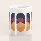 Minimalist Retro Shapes II Coffee Mug Gallery Image 4