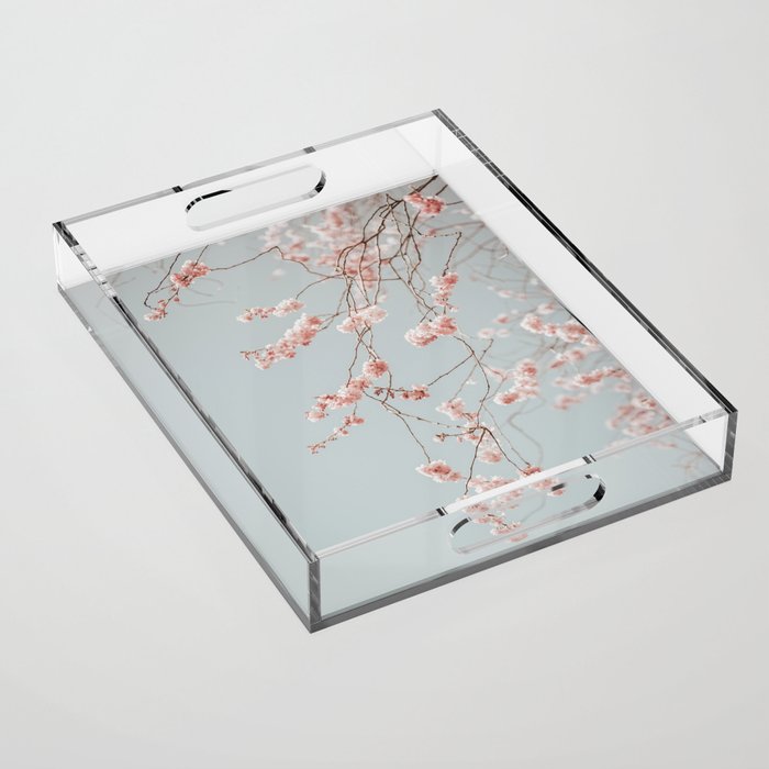 Cherry Blossom Acrylic Tray Gallery Image 1