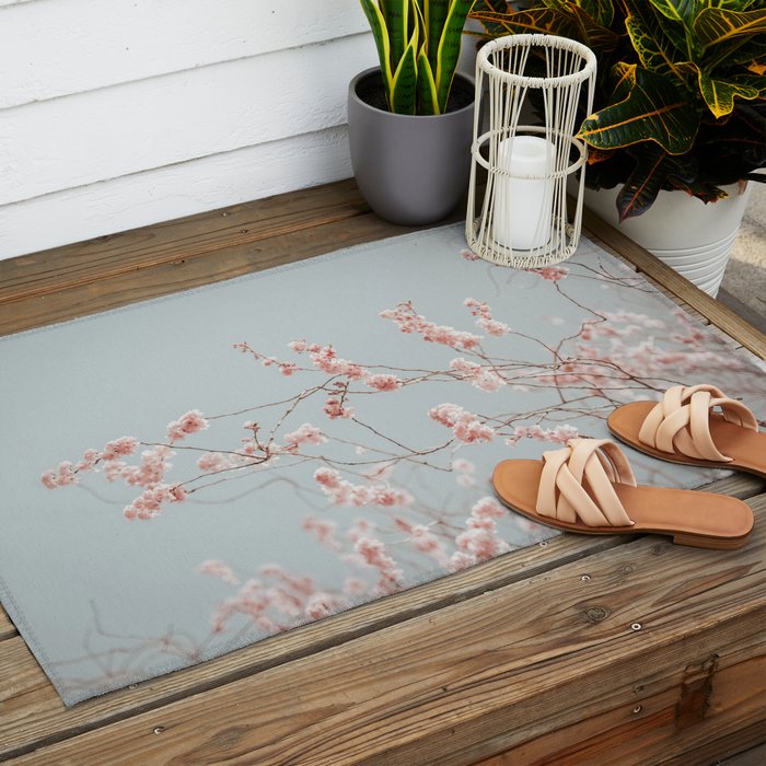 Cherry Blossom Outdoor Rug Gallery Image 2