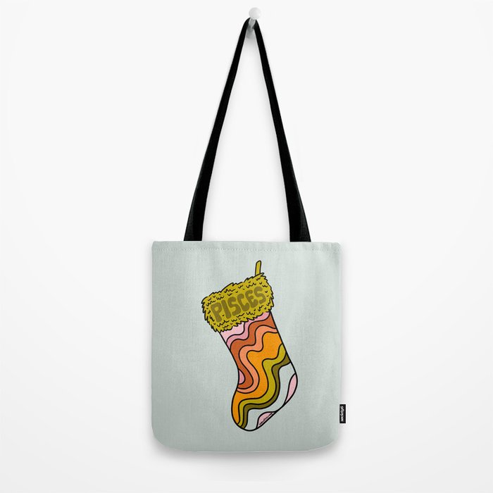 Pisces Stocking Tote Bag Gallery Image 2