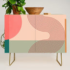 geometric abstract 158 Credenza Gallery Image 1