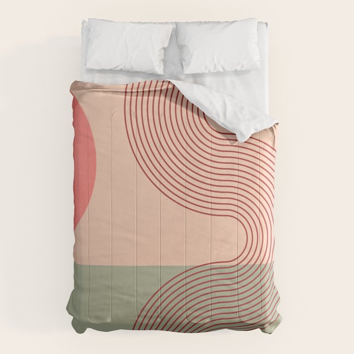 geometric abstract 158 Comforter Gallery Image 6