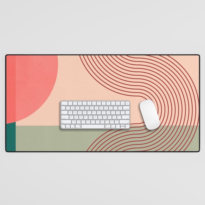 geometric abstract 158 Desk Mat Gallery Image 1