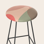 geometric abstract 158 Stool Gallery Image 2