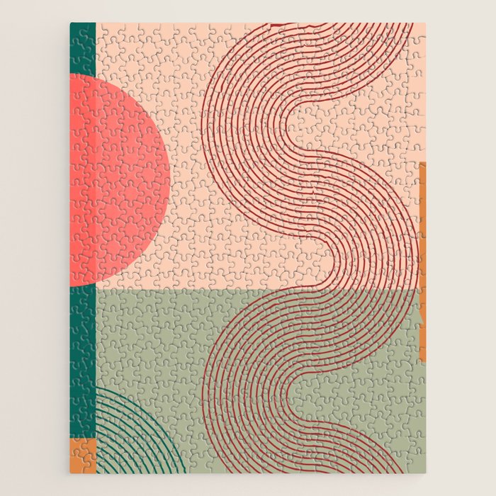 geometric abstract 158 Jigsaw Puzzle Gallery Image 1