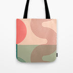 geometric abstract 158 Tote Bag Gallery Image 1