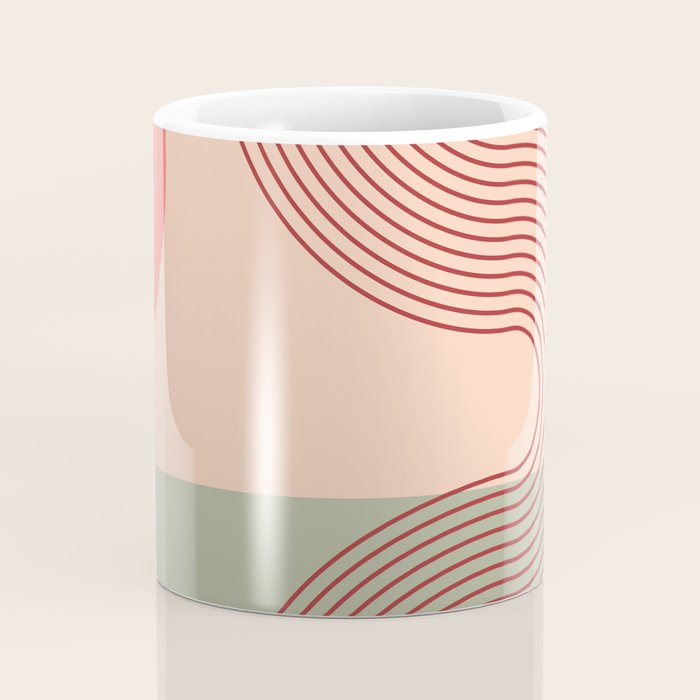 geometric abstract 158 Coffee Mug Gallery Image 4