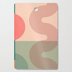 geometric abstract 158 Cutting Board Gallery Image 1