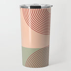 geometric abstract 158 Travel Mug Gallery Image 1