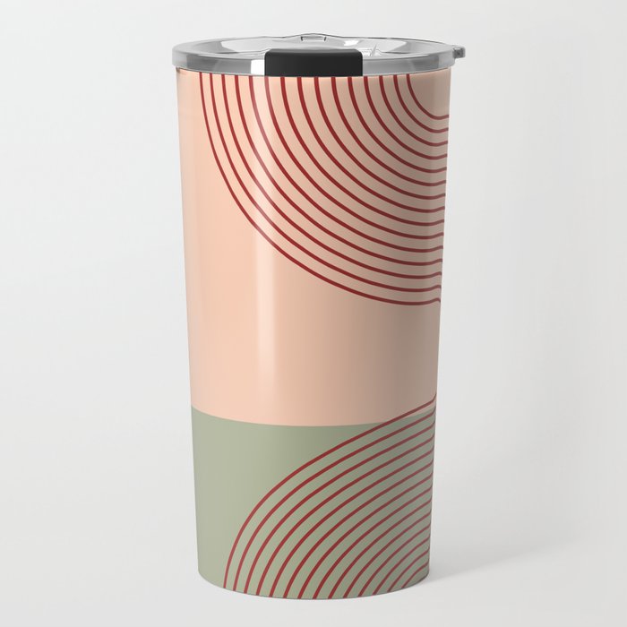 geometric abstract 158 Travel Mug Gallery Image 1