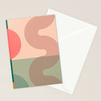 geometric abstract 158 Stationery Card Gallery Image 2