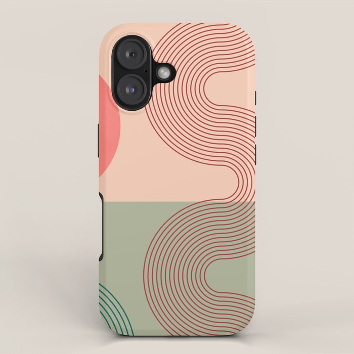 geometric abstract 158 iPhone Case Gallery Image 1