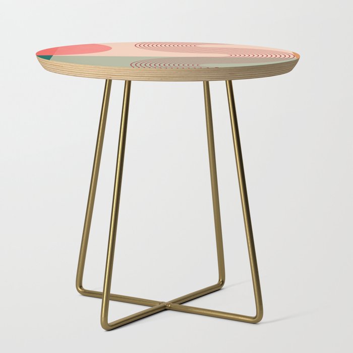 geometric abstract 158 Side Table Gallery Image 1