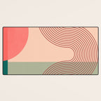 geometric abstract 158 Desk Mat Gallery Image 3