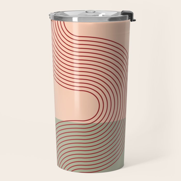 geometric abstract 158 Travel Mug Gallery Image 2
