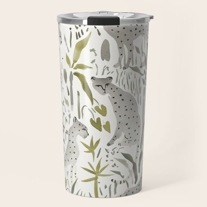 Grey Cheetahs Travel Mug Gallery Image 1