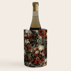 Skull and Floral Pattern Wine Chiller Gallery Image 1