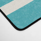 Beach Horizon Lines yellow green Desk Mat Gallery Image 4