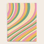 Wavy Stripes XIX - Boho Vintage Notebook Gallery Image 4