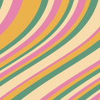 Wavy Stripes XIX - Boho Vintage Coffee Mug Gallery Image 2