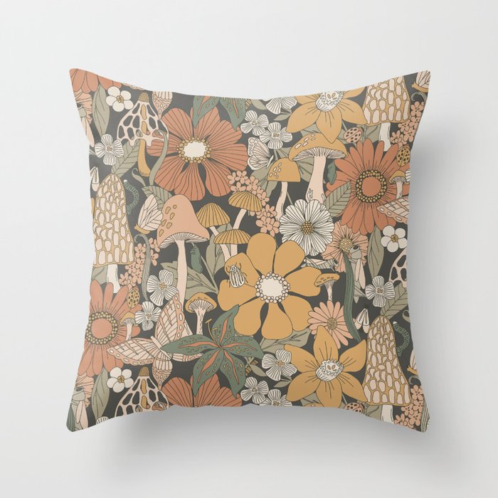 Garden Wonderland Throw Pillow Gallery Image 6