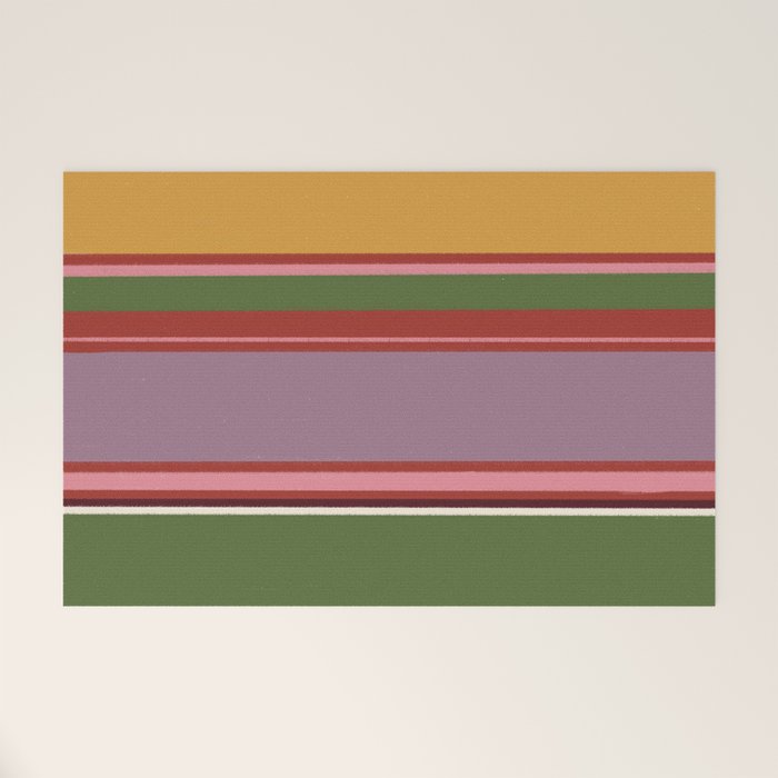 Folk abstract pattern #4 Welcome Mat Gallery Image 1