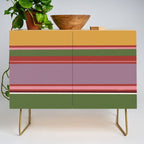 Folk abstract pattern #4 Credenza Gallery Image 1