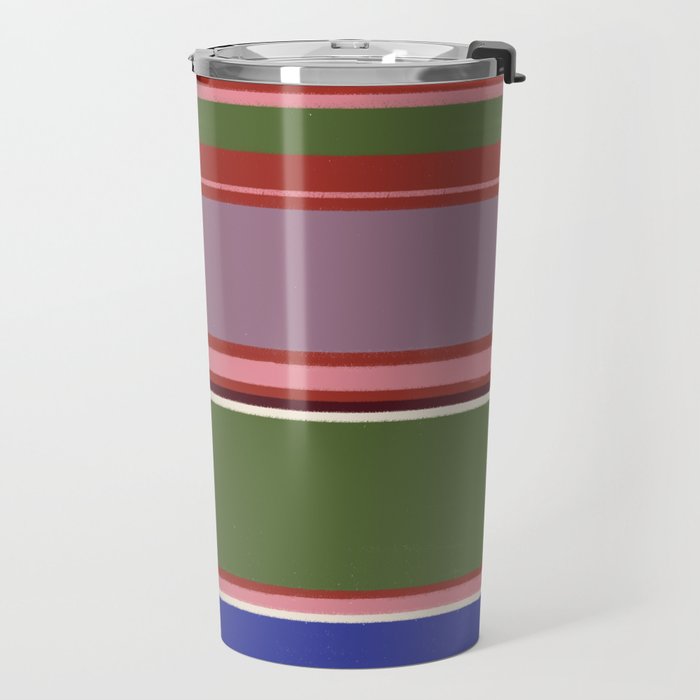 Folk abstract pattern #4 Travel Mug Gallery Image 2