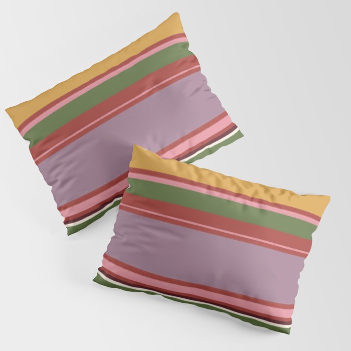 Folk abstract pattern #4 Pillow Sham Gallery Image 3