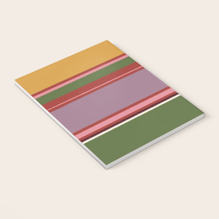 Folk abstract pattern #4 Notebook Gallery Image 3