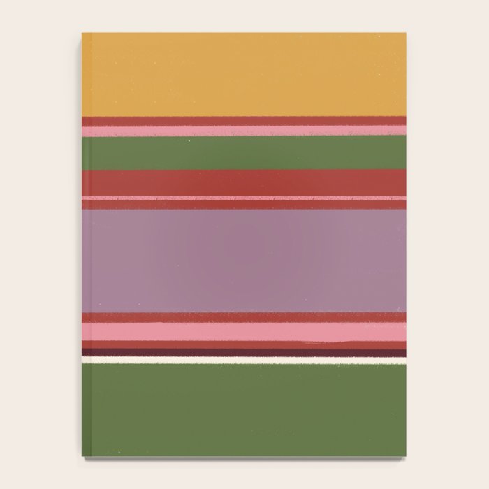 Folk abstract pattern #4 Notebook Gallery Image 4