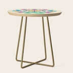 Modern Poppies Side Table Gallery Image 1