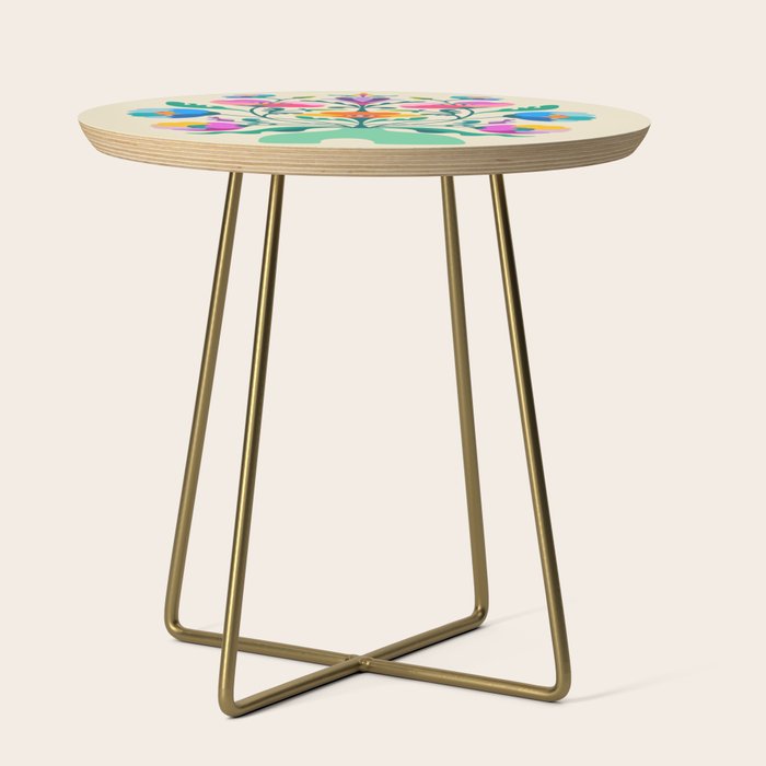Modern Poppies Side Table Gallery Image 1