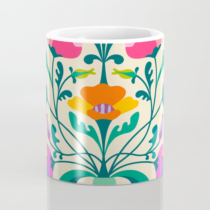 Modern Poppies Coffee Mug Gallery Image 4
