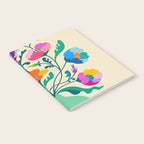 Modern Poppies Notebook Gallery Image 2