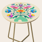 Modern Poppies Side Table Gallery Image 2