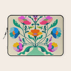 Modern Poppies Laptop Sleeve Gallery Image 1
