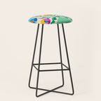 Modern Poppies Stool Gallery Image 1