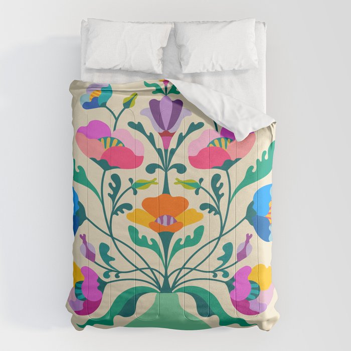 Modern Poppies Comforter Gallery Image 1