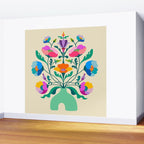 Modern Poppies Wall Mural Gallery Image 2