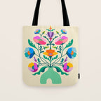 Modern Poppies Tote Bag Gallery Image 1