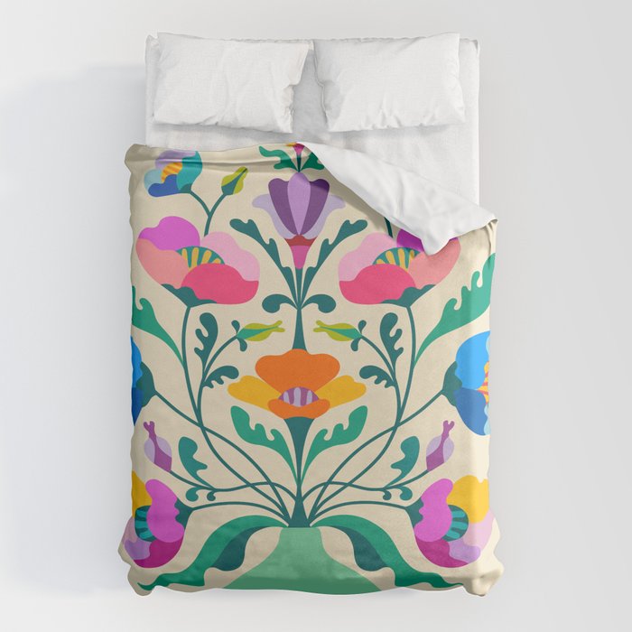 Modern Poppies Duvet Cover Gallery Image 6