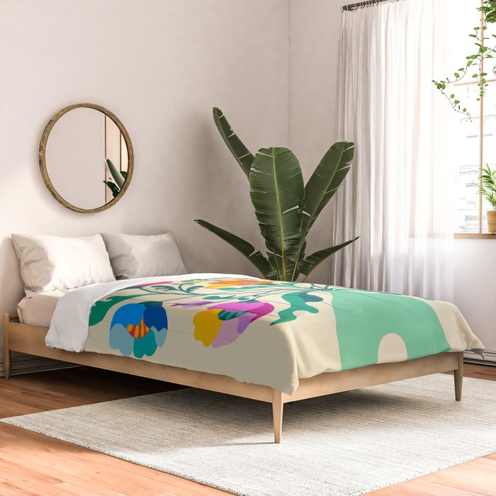 Modern Poppies Comforter Gallery Image 2