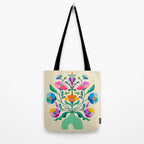 Modern Poppies Tote Bag Gallery Image 2